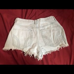 Hollister Shorts - Hollister Light Blue Washed Distressed Shorts Hollister Shorts - Hollister Light Blue Washed Distressed Shorts